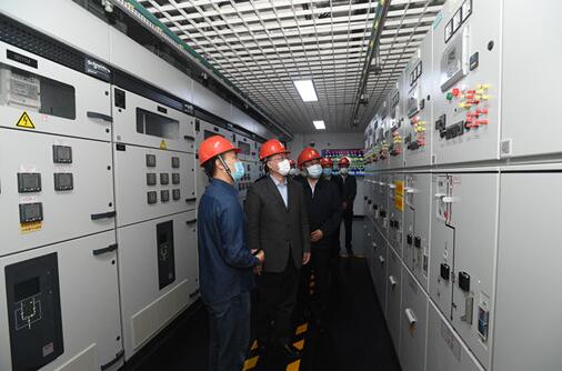 毛偉明董事長(zhǎng)、辛保安總經(jīng)理赴國(guó)網(wǎng)北京電力督導(dǎo)檢查全國(guó)兩會(huì)供電保障工作
