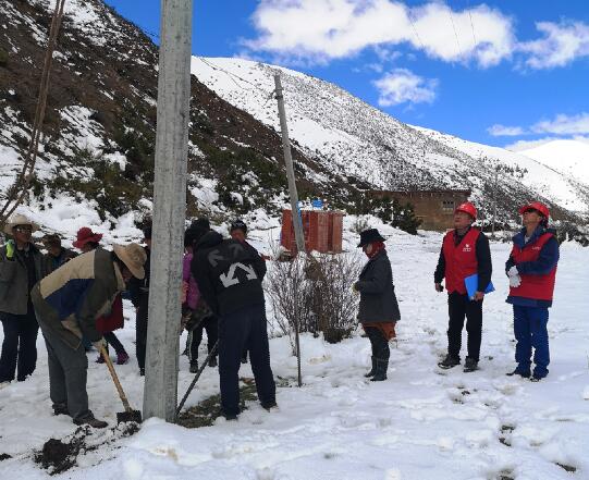 國網(wǎng)南充供電公司援藏幫扶小組：突遭特大暴風(fēng)雪，全力組織搶險(xiǎn)應(yīng)對