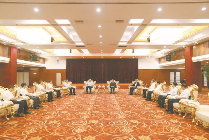 河南省委書記王國生、省長尹弘會見國家電網(wǎng)董事長、黨組書記毛偉明