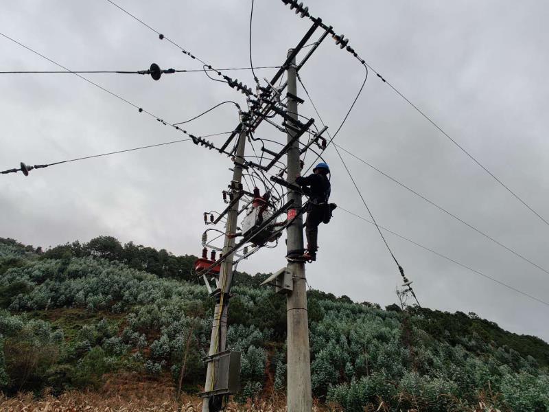臨滄云縣供電局開展線路維護消缺，大幅提升供電可靠性
