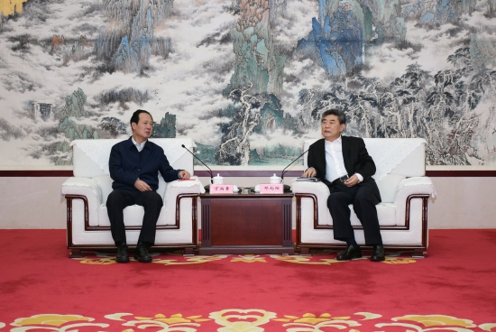 丁焰章拜會(huì)安徽省委常委、常務(wù)副省長(zhǎng)鄧向陽(yáng)