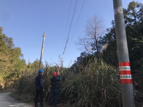 國網(wǎng)南豐縣供電公司：為電桿穿上“防撞衣”，確保交通安全