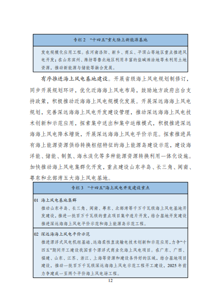 發(fā)改委、能源局等九部委聯(lián)合印發(fā)發(fā)布“十四五”可再生能源規(guī)劃！