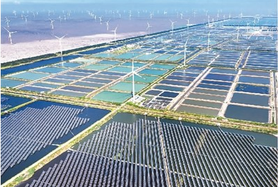 江蘇如東縣大力推進海上風電規(guī)?；羞B片開發(fā)