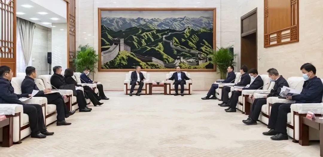 大唐集團黨組書記、董事長鄒磊會見鐵嶺市委書記、市人大常委會主任宋誠