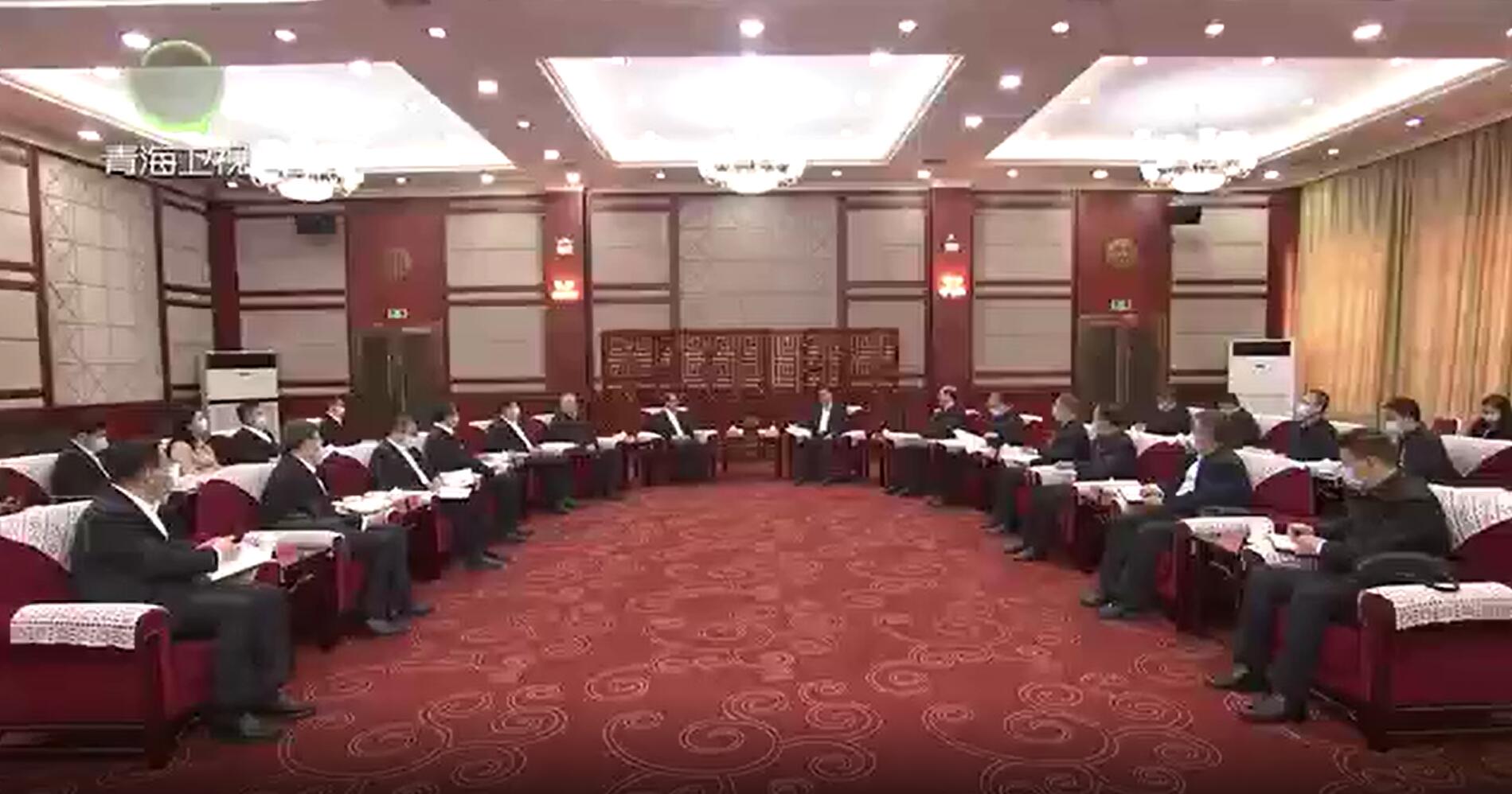 華電集團黨組書記江毅、黨組副書記葉向東拜會青海省委書記陳剛、省長吳曉軍