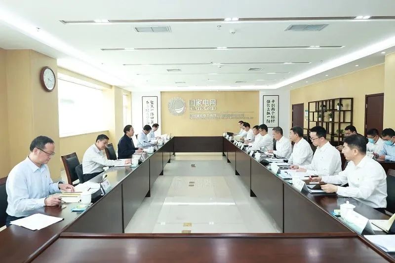 國家電網(wǎng)公司黨組書記、董事長辛保安深入基層開展主題教育專題調(diào)研
