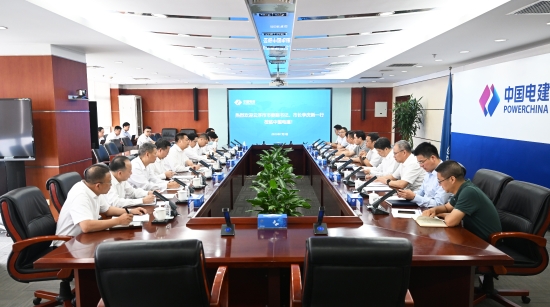 中國電建黨委常委、副總經理劉源會見云浮市委副書記、市長李慶新