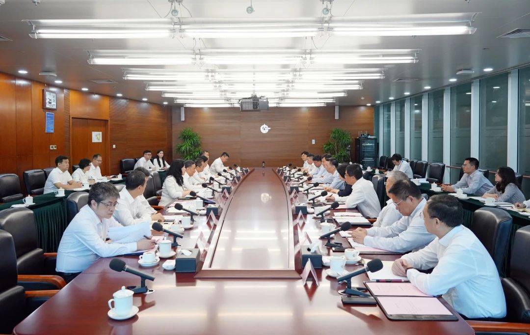 中國能建黨委書記、董事長宋海良與中國海油黨組書記、董事長汪東進(jìn)會談