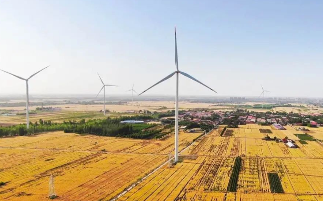 寰泰能源又一風(fēng)電項(xiàng)目落地河北柏鄉(xiāng)，總?cè)萘?0MW