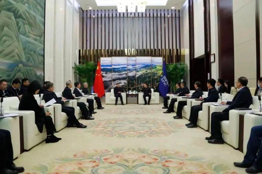 國(guó)家電投黨組書記、董事長(zhǎng)劉明勝會(huì)見東方電氣黨組書記、董事長(zhǎng)俞培根
