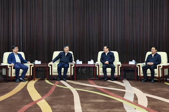 華能集團董事長溫樞剛、總經(jīng)理鄧建玲會見寧夏回族自治區(qū)黨委書記梁言順主席張雨浦